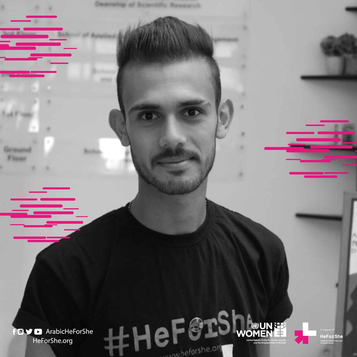 ArabicHeForShe's tweet photo. نحن ندعم المساواة في النوع الاجتماعي، وانتوا كمان بتقدروا تساهموا في صناعة التغير والوقوف على الجانب الصحيح من التاريخ، شاركونا المحادثة 👇

https://t.co/f4I41II75g

#ArabicHeForShe #HeForSheCeremony https://t.co/yowX7vOZUI
