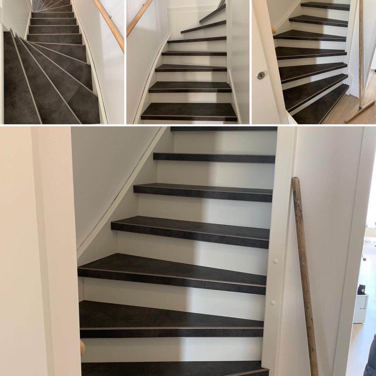 RonaldWICO's tweet photo. Afgelopen week een trap gerenoveerd met PVC. 
Iets voor u, kom langs en laat u inspireren en adviseren door een van onze medewerkers. https://t.co/hxqh7cyfP5