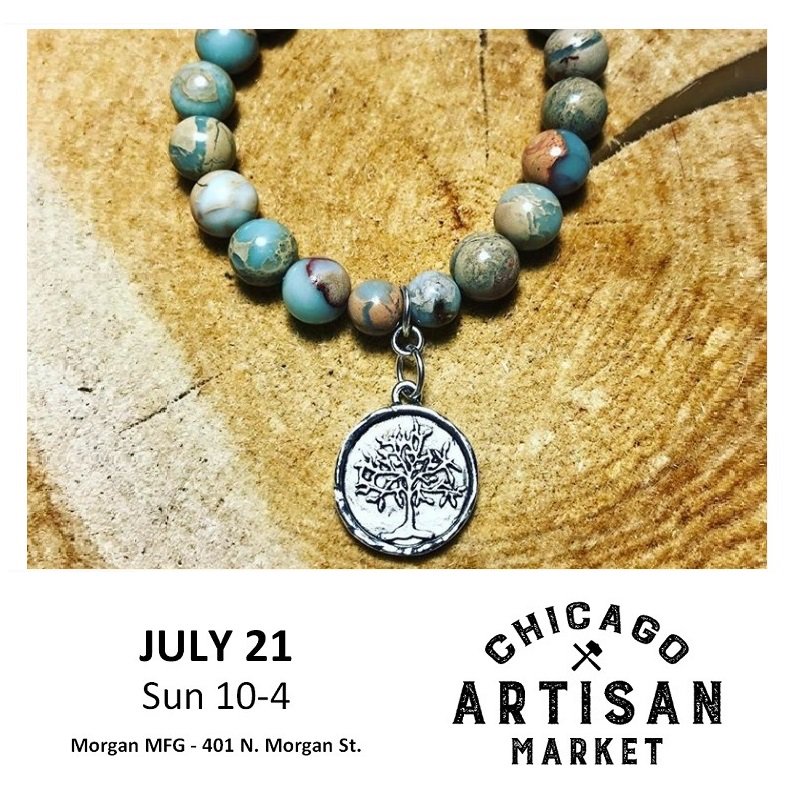 Browse &amp; shop artisan jewelry made with natural gemstones, Swarovski crystals &amp; leather from DandeliongirlsCo on Sun, July 21st at the Chicago Artisan Market.
• TIX: ow.ly/CJku50uUdJK

* Use Coupon Code: CAM19 at checkout for special tix pricing. *