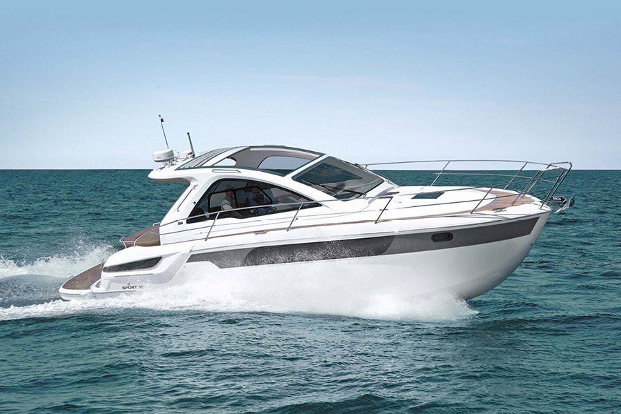 SunjaYachting's tweet photo. Bavaria 35HT | https://t.co/DjmjC1iakZ
> 11,70 Meter Länge und 3,59 Meter Breite
> 1 Kabine | 4 Kojen | 1 Nasszelle
> 2x 320 PS
> 520 Liter Treibstofftank
https://t.co/VbBGFAESU2
#weekend #Wochenende @bavariayachtsus @SunjaYachting https://t.co/4guTJO3cNY