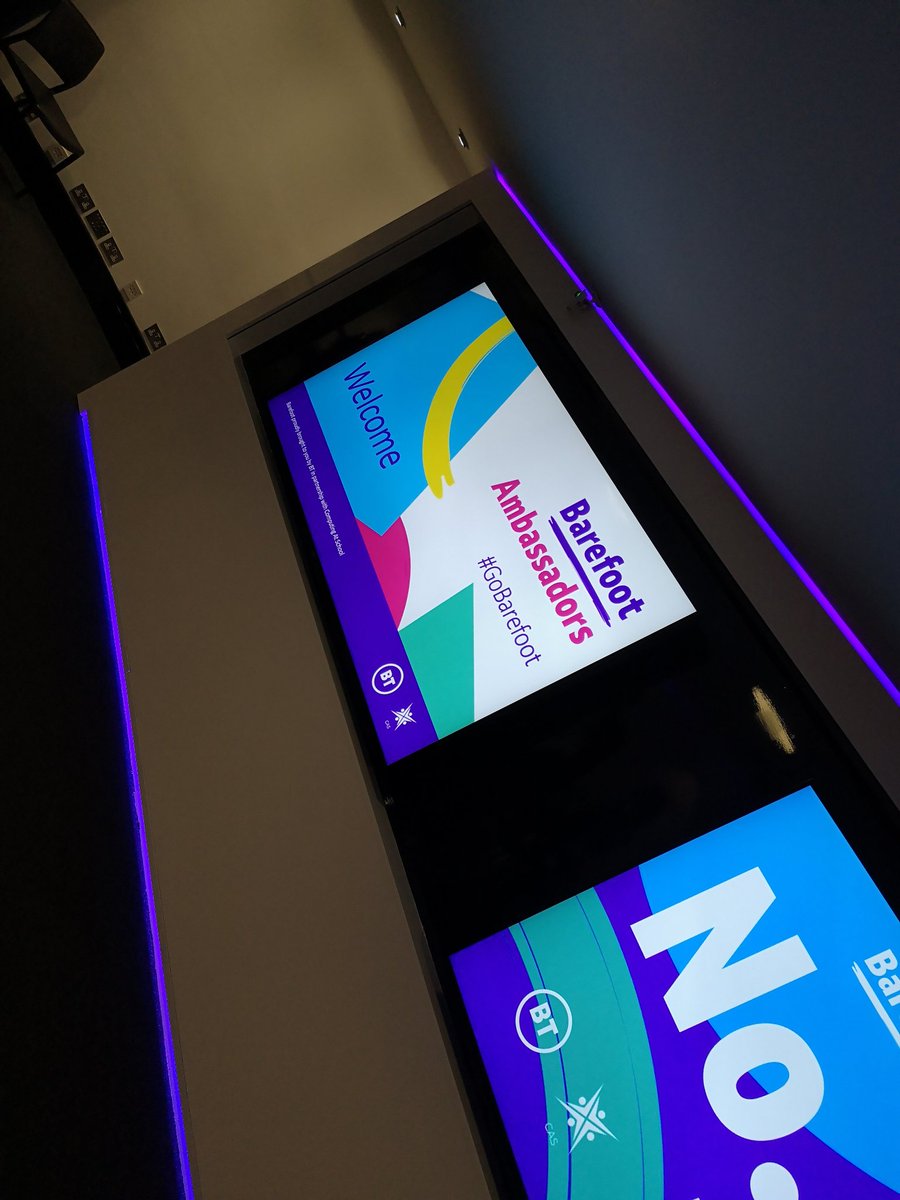 duck_star's tweet image. Just arrived at Barefoot Ambassadors event at BT Tower. Excited to learn more. #GoBarefoot #barefootcomputing @BarefootComp