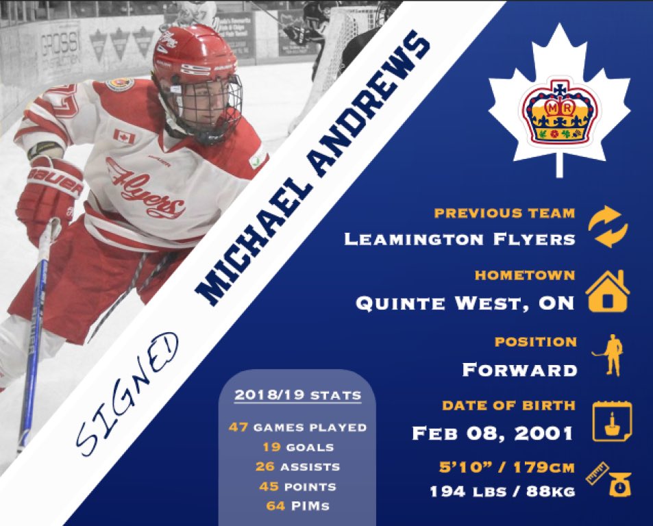 Markham Royals tweet media