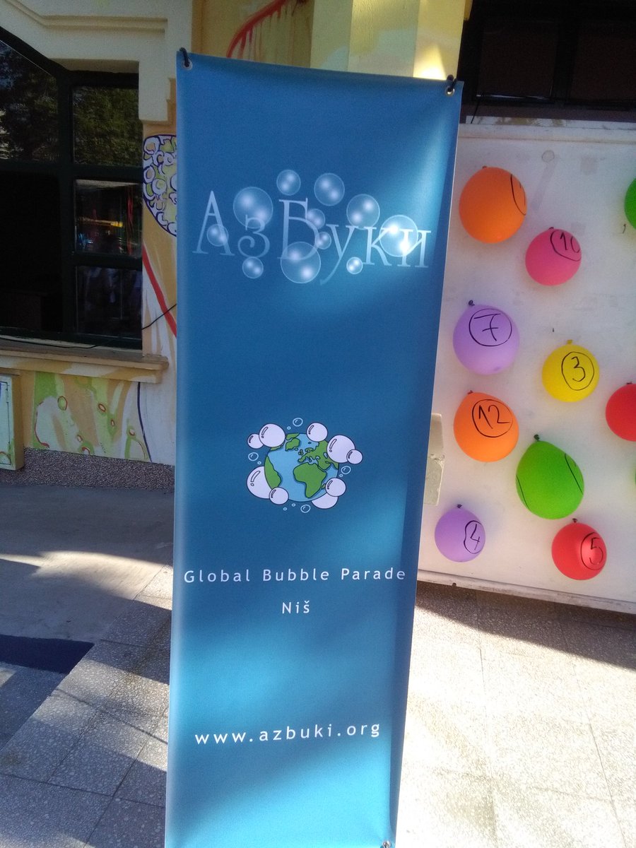 azbukiorg's tweet photo. Bubble Fest 2019, Niš, Serbia
#azbuki #BubbleFest #bubbles https://t.co/CBznZD9eQF