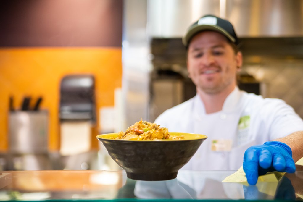 GFSmissoula's tweet photo. John sure knows how to whip up a mean wok bowl 🍜 #GoodFoodStore #LocalWithLove #Missoula https://t.co/sQGwdzKN2p