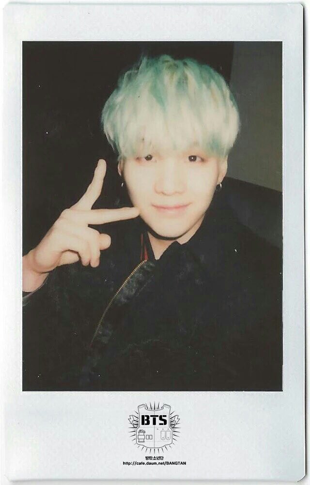 yoongi’s polaroids • a thread: