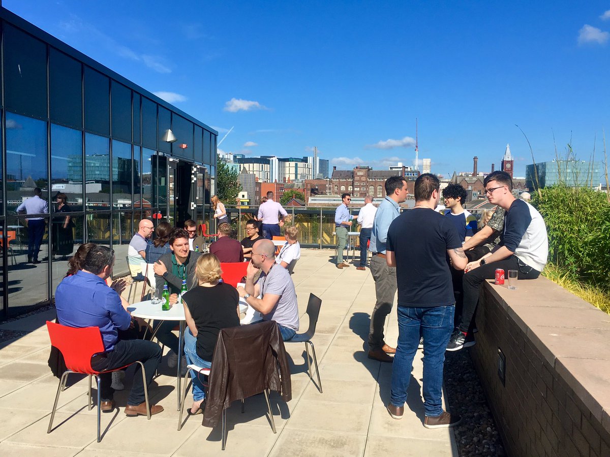 SensorCityUK's tweet image. We’ve picked a scorcher of a day for our #BBQ Perfect for our tenants, members and staff to enjoy the end of a successful week.☀️ 🍗 🥗 🍺