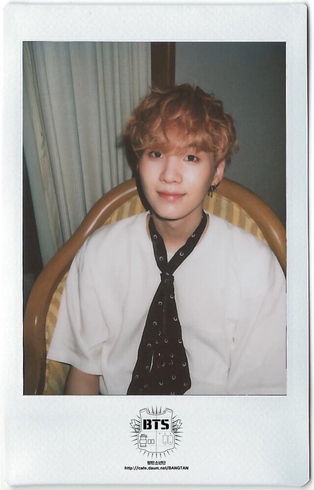 yoongi’s polaroids • a thread: