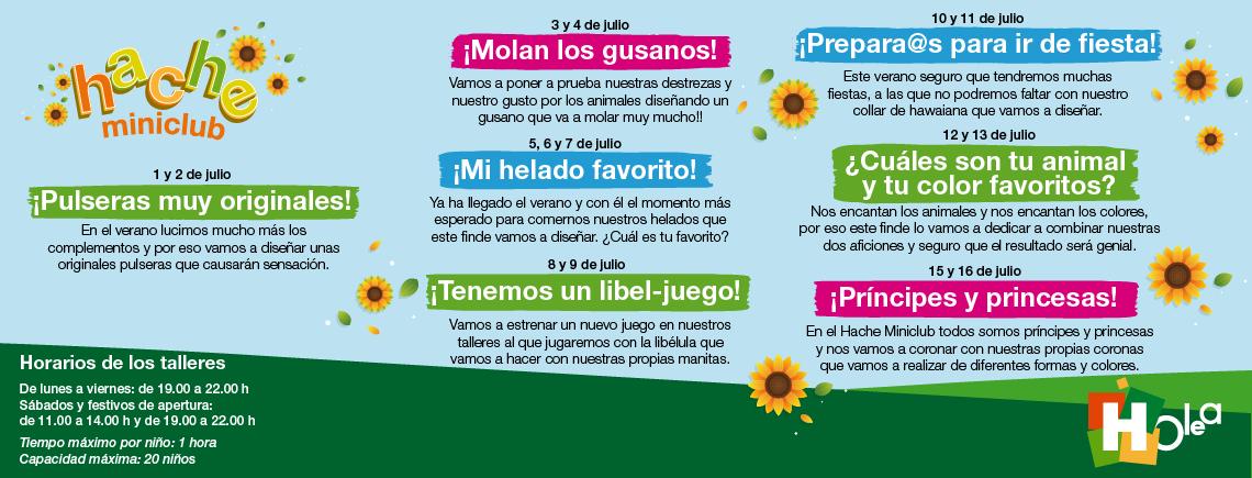 HoleaHuelva's tweet photo. En media horita comenzamos los talleres de nuestro #HacheMiniclub 🙌 Recuerda que ya tenemos horario de verano ☀:
📅 De lunes a viernes de 19.00 a 22.00 horas.
📅 Sábado y festivos de apertura de 11.00 a 14.00 y de 19.00 a 22.00 horas https://t.co/qi2Efmx6q4