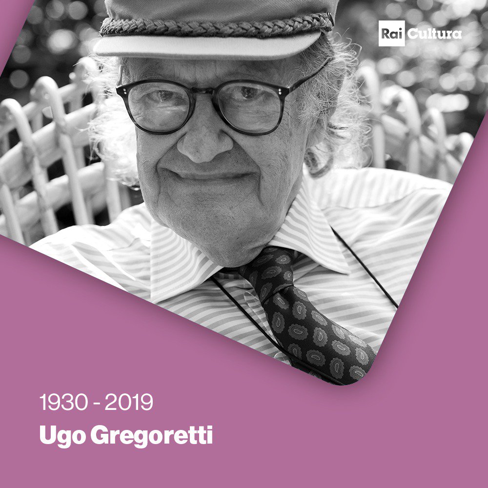 raicultura (@raicultura) on Twitter photo L'omaggio di <a href="/RaiCultura/">raicultura</a> a #UgoGregoretti:
<a href="/RaiCinque/">Rai5</a> questa sera alle 21.15 propone il documentario “Papà Ugo. I Gregoretti si raccontano”.
Su <a href="/RaiStoria/">Rai Storia</a> alle 20.30 e alle 23.15 va in onda lo Speciale “Ugo Gregoretti, maestro dell’ironia”, con la regia di Keti Riccardi. L'omaggio di <a href="/RaiCultura/">raicultura</a> a #UgoGregoretti:
<a href="/RaiCinque/">Rai5</a> questa sera alle 21.15 propone il documentario “Papà Ugo. I Gregoretti si raccontano”.
Su <a href="/RaiStoria/">Rai Storia</a> alle 20.30 e alle 23.15 va in onda lo Speciale “Ugo Gregoretti, maestro dell’ironia”, con la regia di Keti Riccardi.
