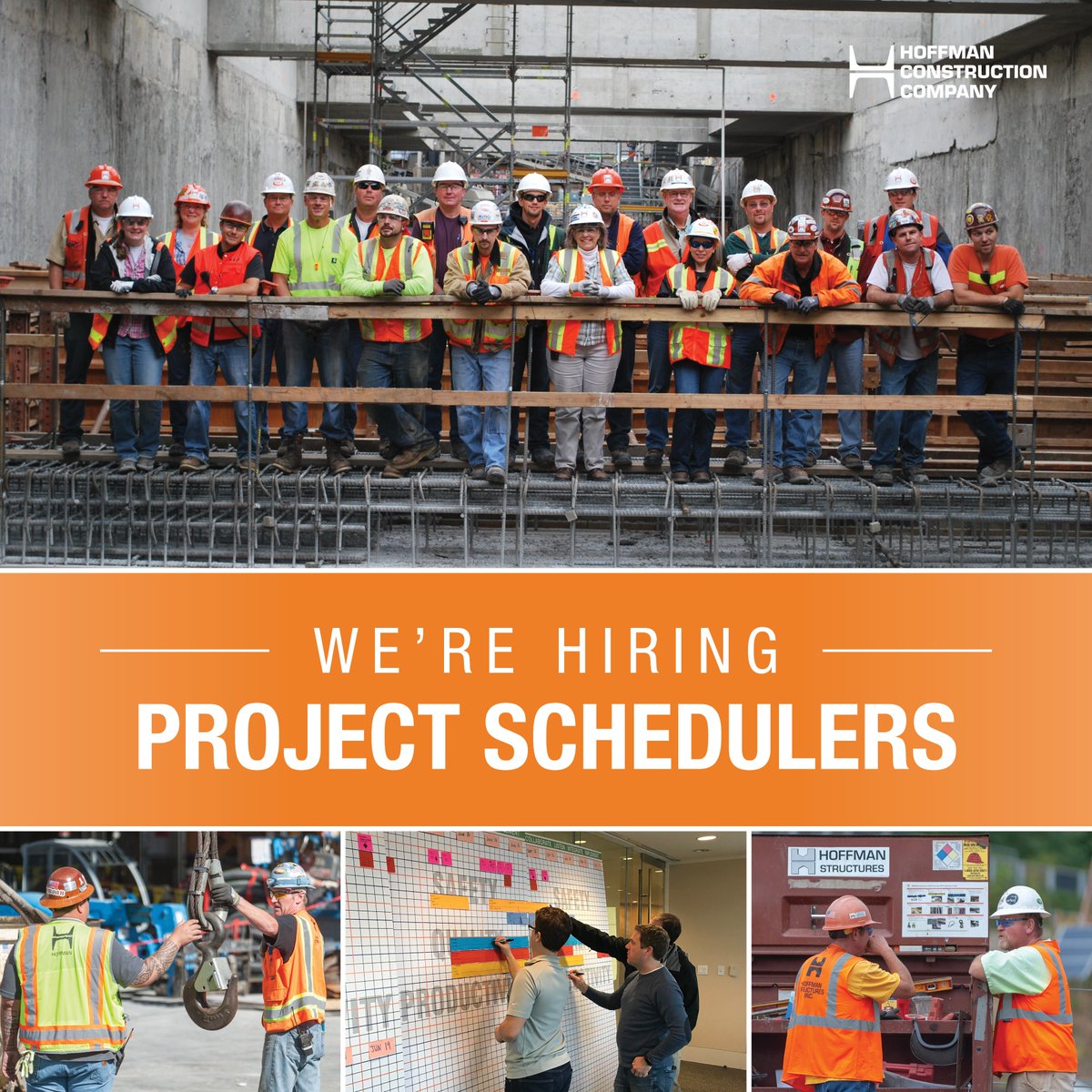 HoffmanCorp's tweet image. Hoffman Construction Company is hiring! We are looking for talented Project Schedulers to join our team! Check out our careers page on our website to learn more about our current job opportunities:

hoffmanconstruction.applicantpro.com/jobs/1088424.h…

#hoffmanbuilds #constructioncareer #projectscheduler