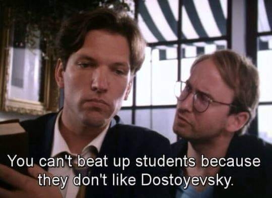Dostoyevsky23's tweet photo. Hal Hartley - Surviving Desire (1991) #halhartley #survingdesire #dostoyevsky #vmproductions https://t.co/fLmt12nb0t