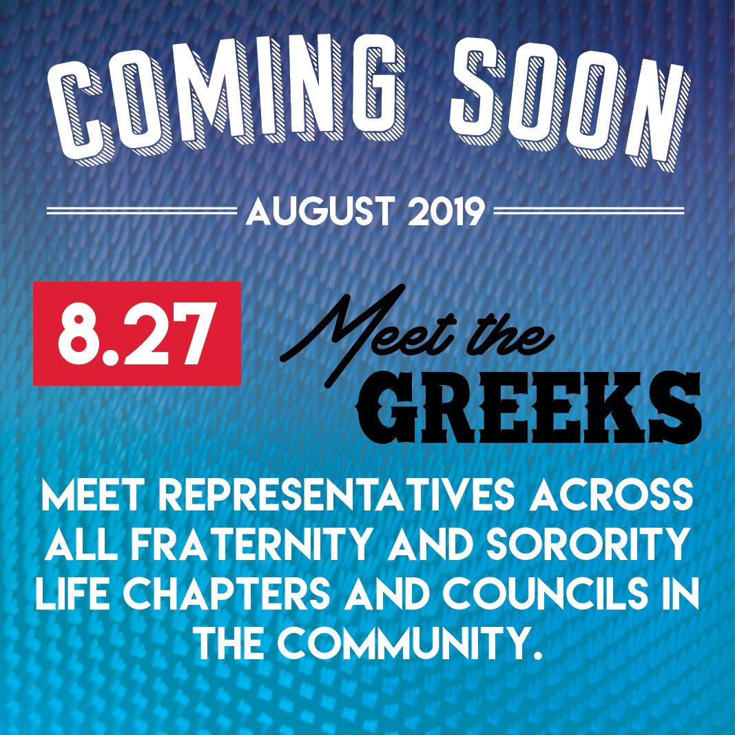 UIClife's tweet photo. We know you want to get involved! On Aug. 27, you can attend Meet the Greeks and meet representatives to learn about Fraternity and Sorority life chapters and councils in the #UIC community. For details, visit: https://t.co/R47VXFLY22 https://t.co/fROp9IDlRo