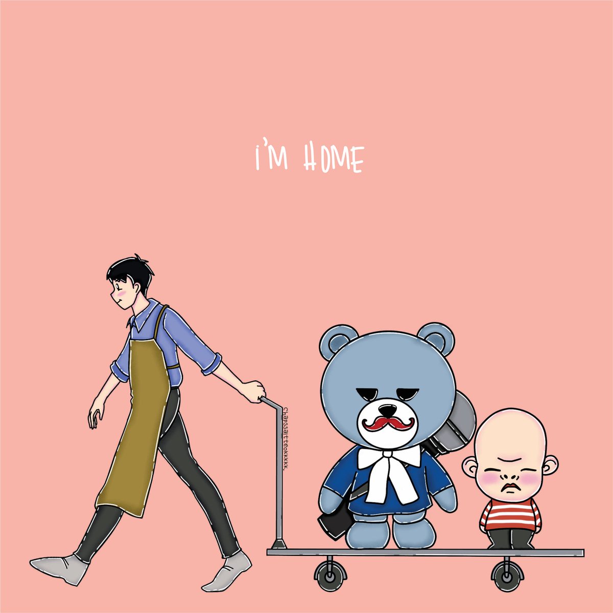 daisyminusone's tweet photo. Yes yes! He’s coming back home! #LongTimeNoSeeTOP https://t.co/X23SchgPeQ