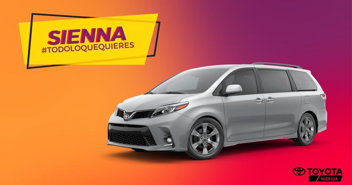 ToyotaMerida's tweet photo. Su diseño fusiona lo mejor de un auto deportivo con la esencia de una camioneta familiar. #Sienna #TodoLoQueQuieres 😉🚗 https://t.co/3ENuslnoib