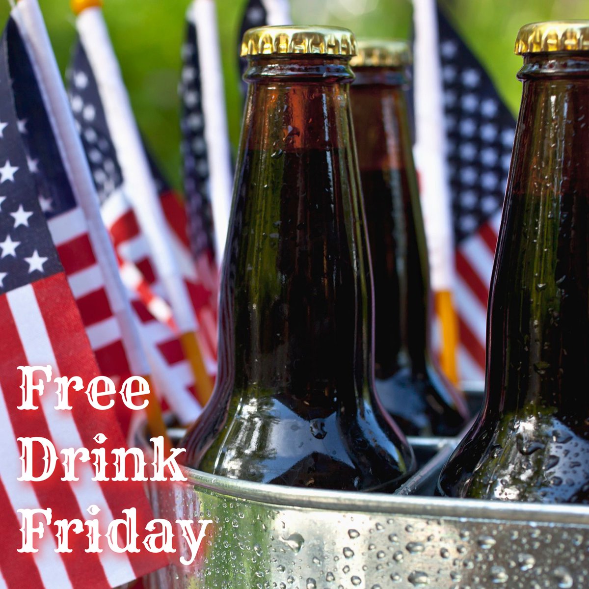 TheLoftGF's tweet photo. Red 🔴, white ⚪️ &amp; brew 🍺 it’s #FreeDrinkFriday. 🇺🇸For your chance to win a Loft gift card simply FOLLOW us &amp; RETWEET 💳 Must be 21+ to enter. Good luck! https://t.co/lbxZHXqEvd