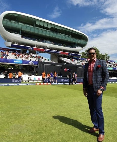 VVSLaxman281's tweet image. Feeling at home at the @HomeOfCricket #CWC19 #PakvBang