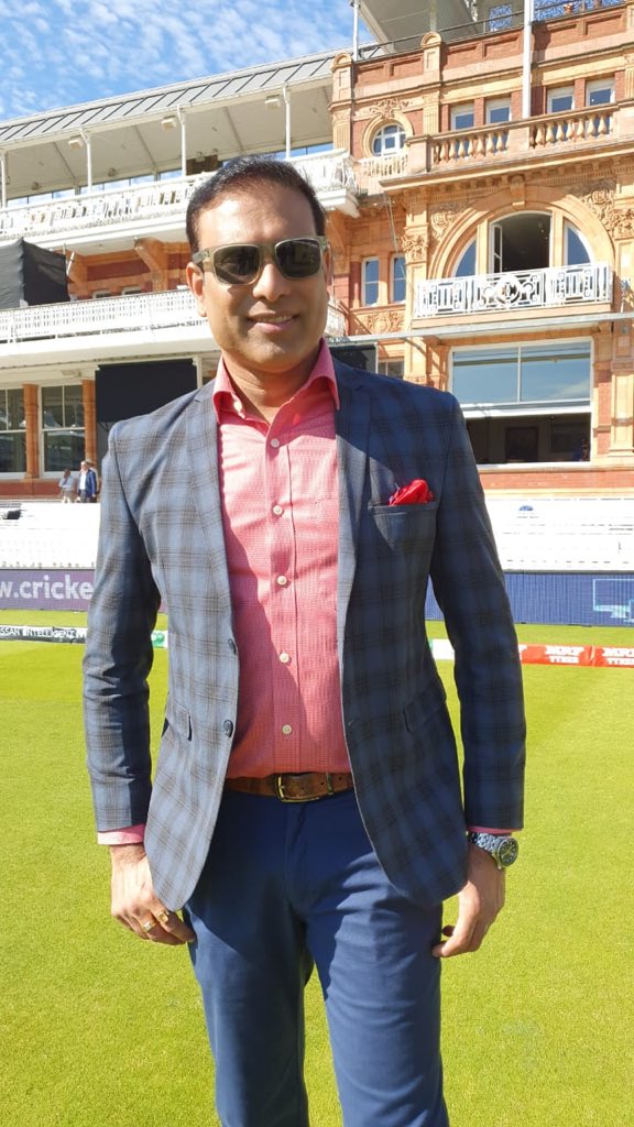 VVSLaxman281's tweet image. Feeling at home at the @HomeOfCricket #CWC19 #PakvBang