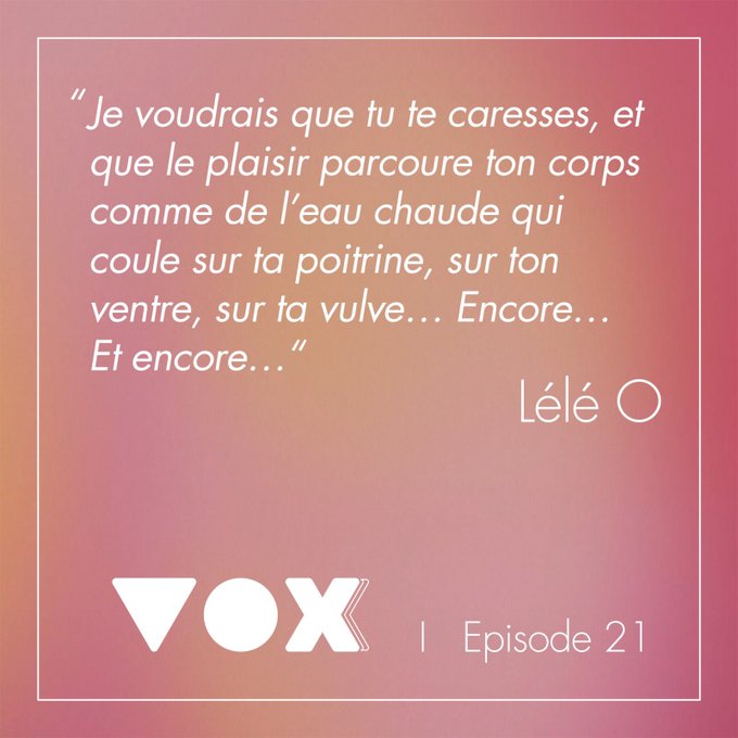 L&rsquo;&eacute;pisode 21 est en ligne! 💦 🛁 🚿   Comme d&rsquo;habitude, on a besoin de tes notes et commentaires sur Apple<a href="/tag/clitrevolution"class="tags"><span>#clitrevolution</span></a>