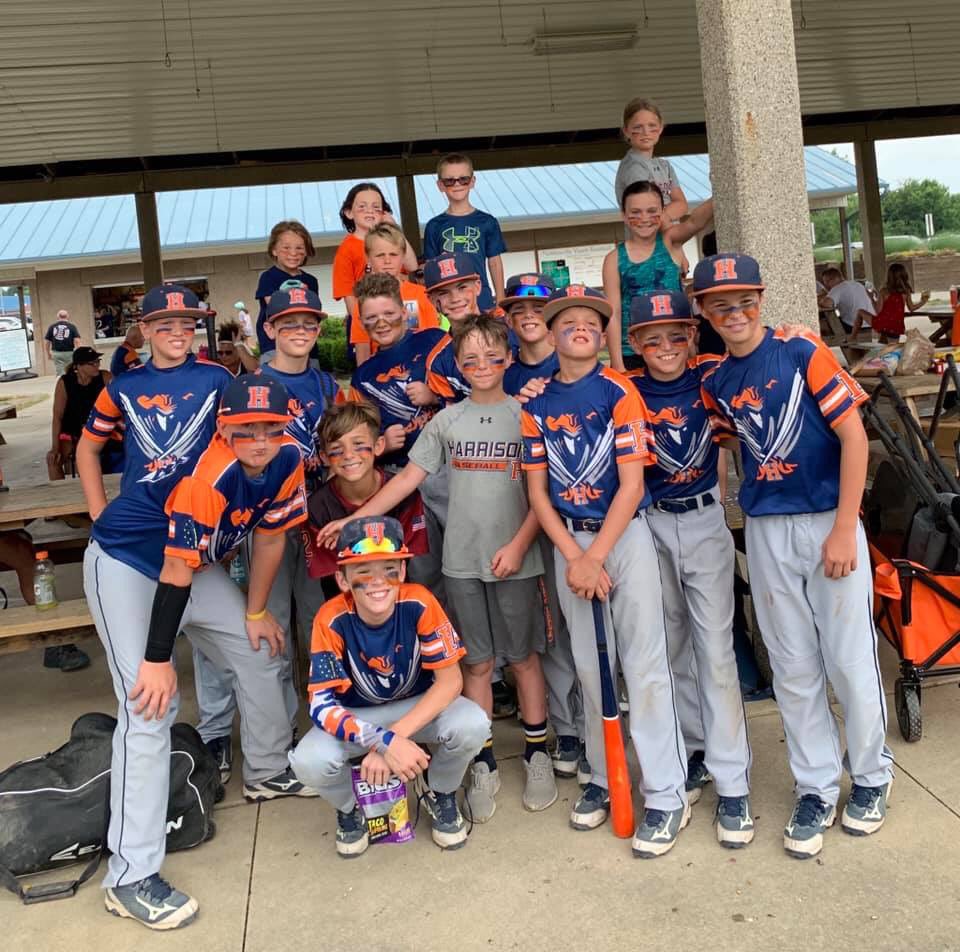 11u2019's tweet photo. Great game, Raiders! Ready for game 2! 🧡⚾️💙 #hybo11ublue #isplack #fanclub https://t.co/d6lS9xmrIn
