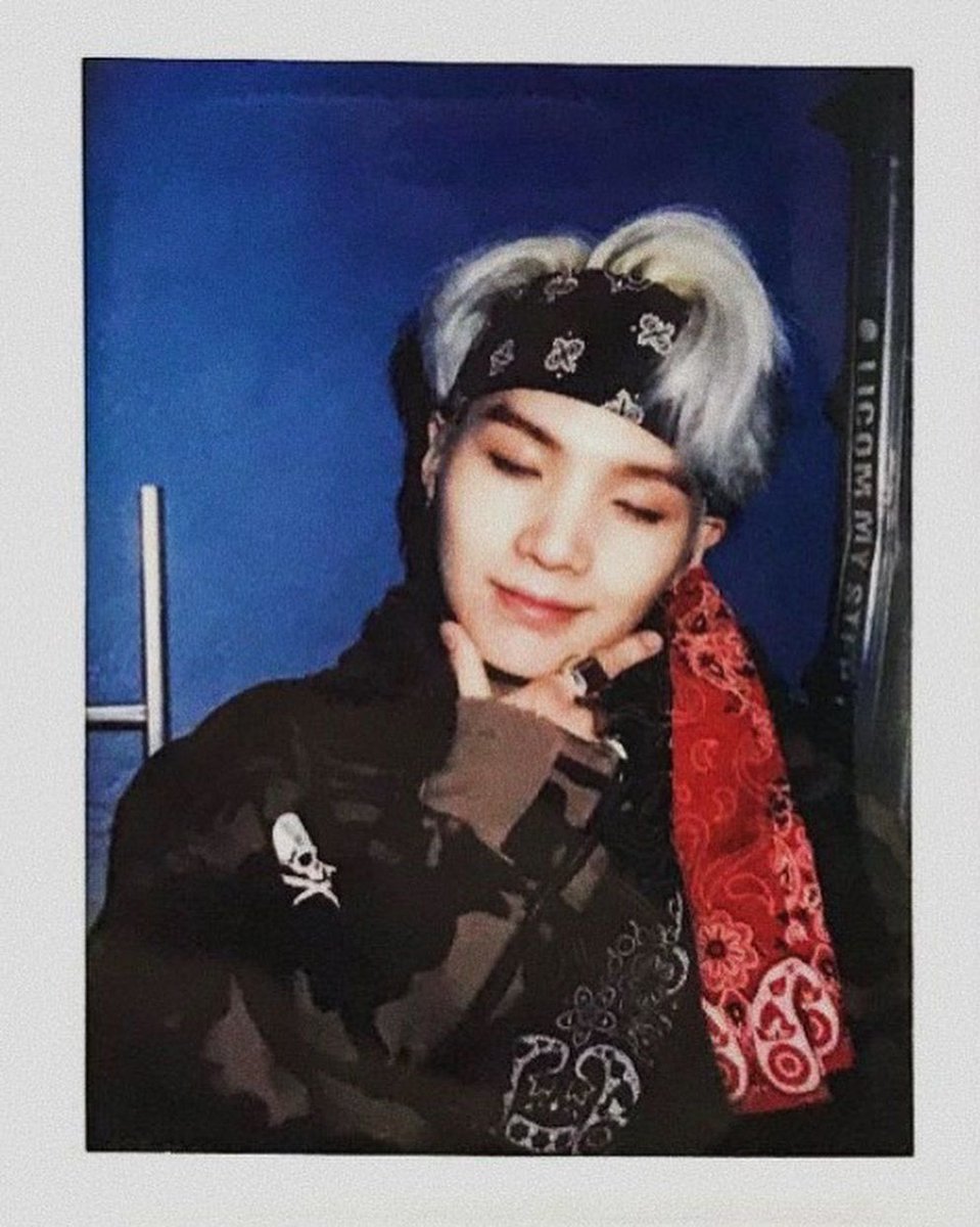 yoongi’s polaroids • a thread: