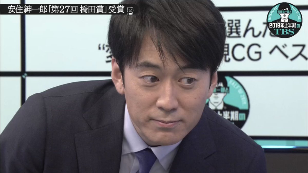 安住紳一郎と19年上半期のtbs