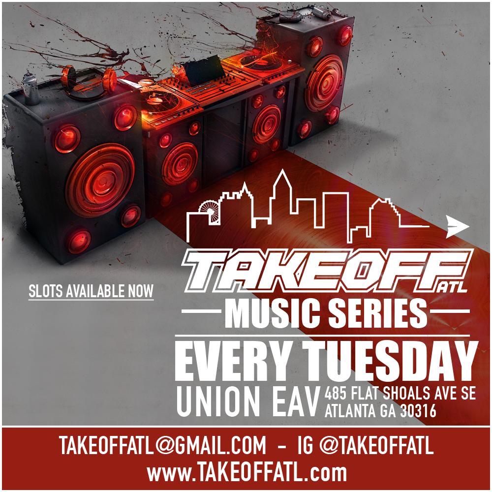 TakeOffAtlMusic's tweet photo. TakeOff Atl Music Series https://t.co/0uyBhBYEwu