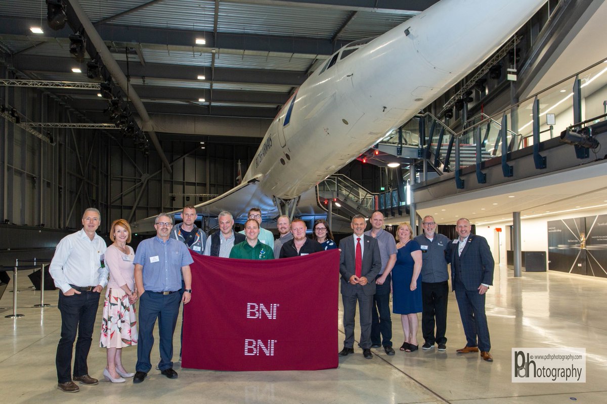 BNI_Concorde's tweet photo. Members @BNI Concorde at the Concorde Museum yesterday - attending a great event by Phil Berg - Increase Your Business Massively - Are you a local Clevedon business  - want to grow the business - Contact Andy Townsend 07774 117142 to see how at Clevedon Golf club https://t.co/L3a62thAI7
