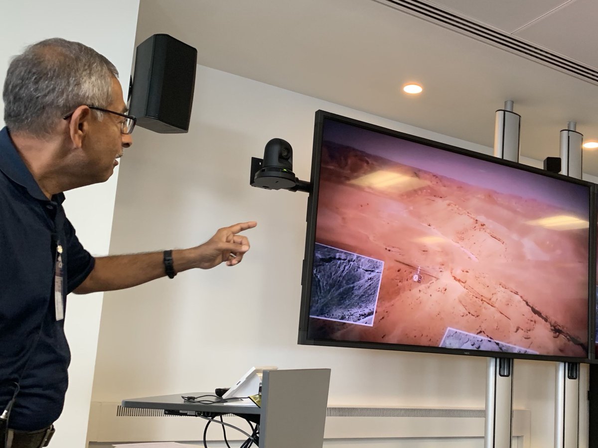 Loved meeting Dr Ravi from NASA today. He’s been in outer space, remotely flown a helicopter on the surface of Mars and he referred to the moon landing as a ‘Camping trip’. Amazing human being 😎👍🏼
#COMIT2019 #DigitalTransformation