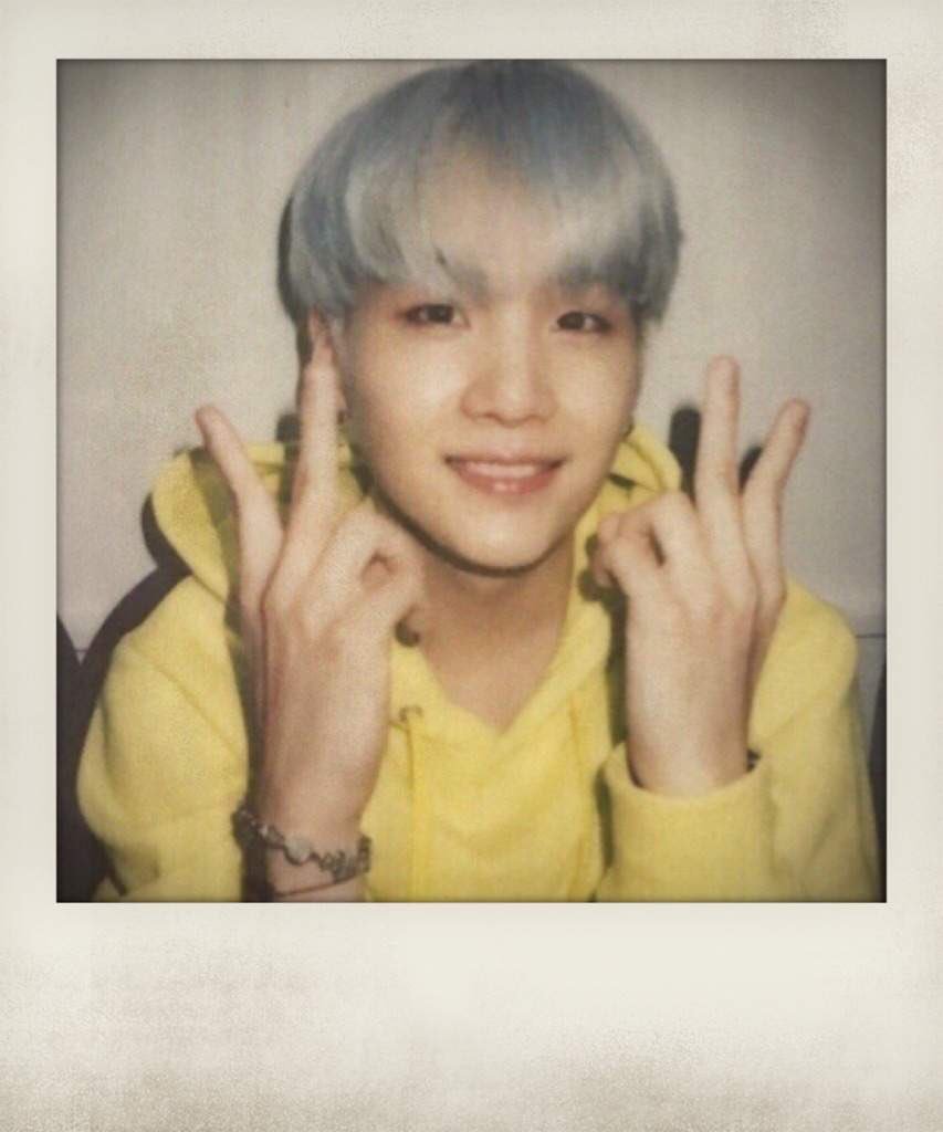 yoongi’s polaroids • a thread: