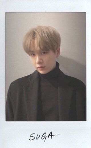 yoongi’s polaroids • a thread: