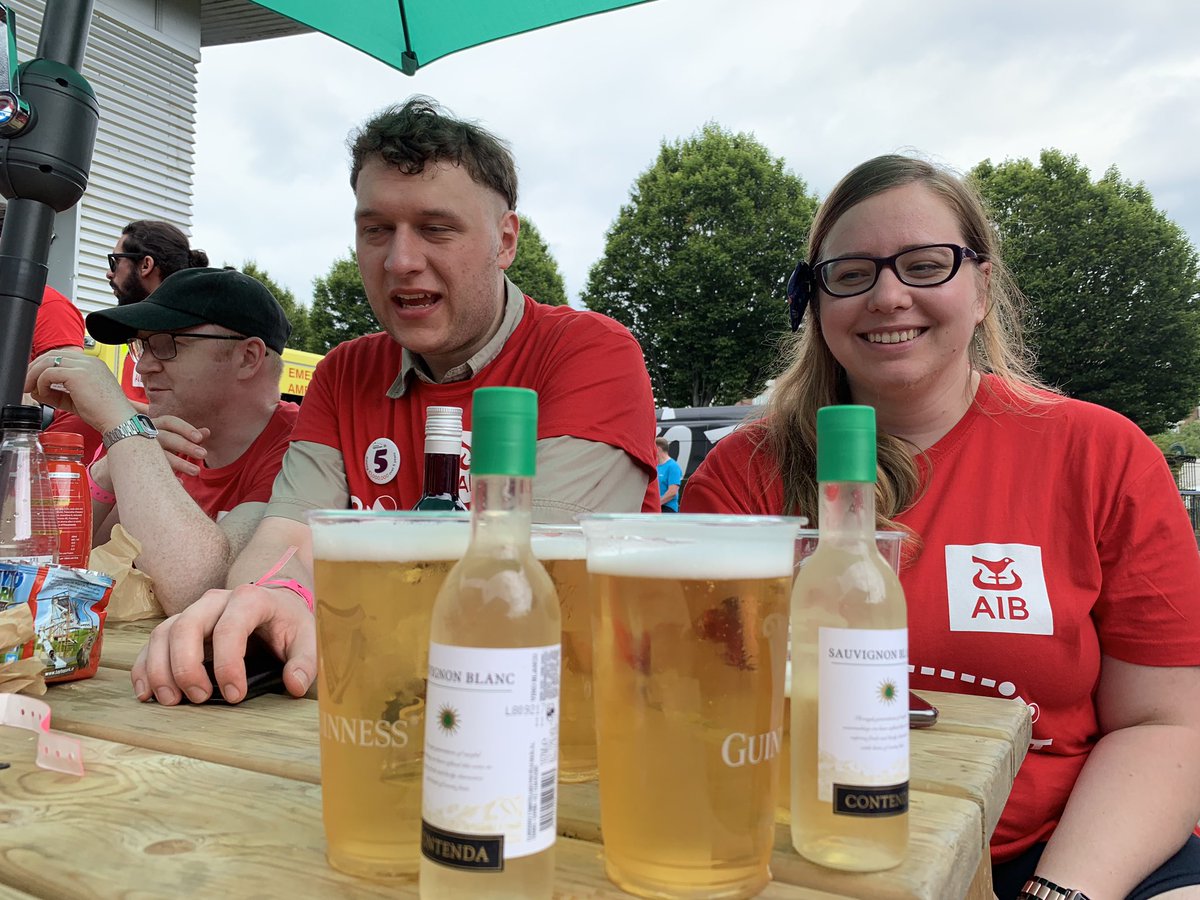 daemonUnit's tweet photo. Well deserved beer o’clock.  #T4TS https://t.co/aqMFGbMZow