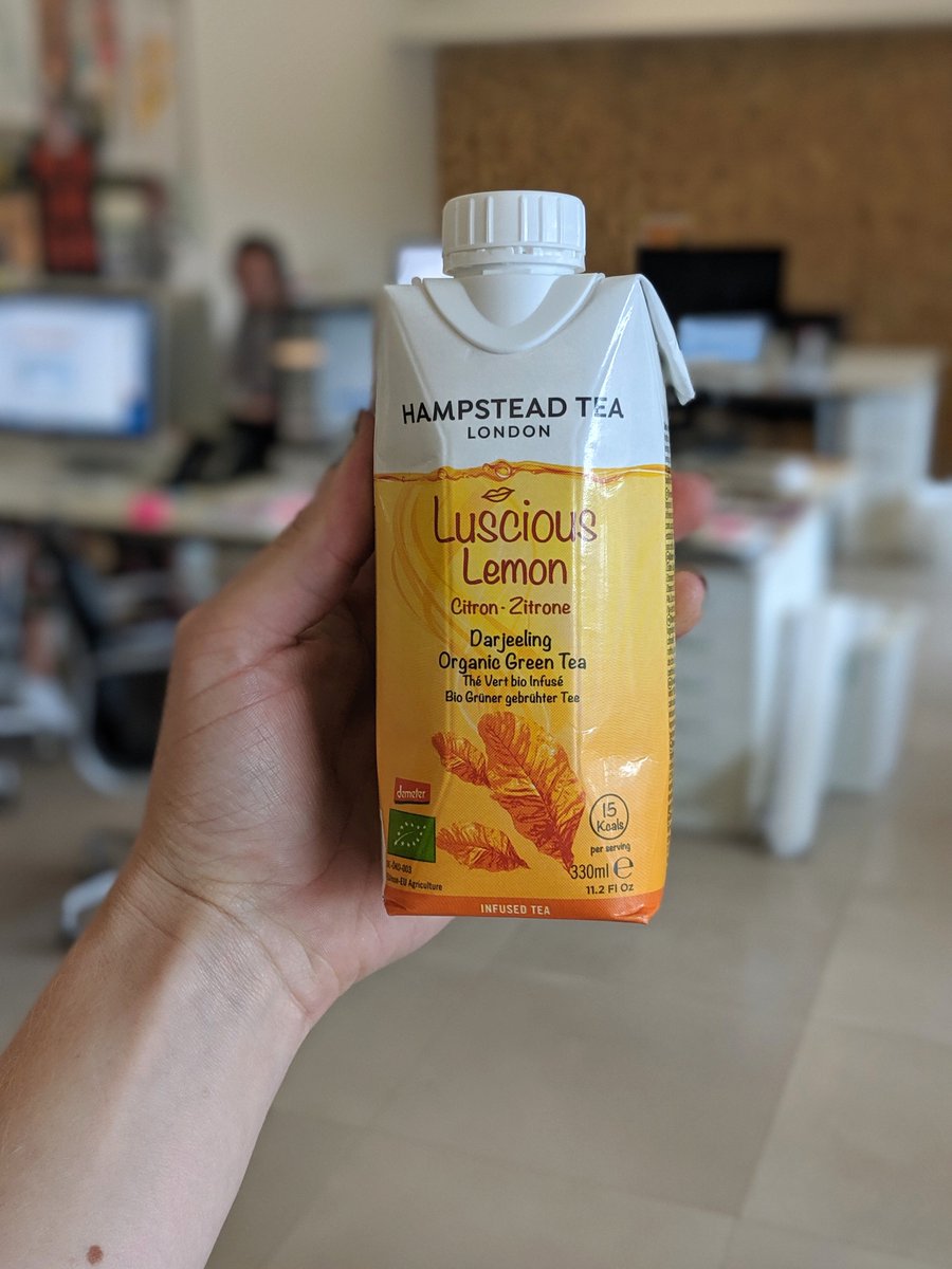 apecreative's tweet photo. 96% of us drink tea regularly, that's a massive 165 million cups of tea per day. (We'd expect nothing less from us Brits.) 

This week we tasted #hampsteadtea who are on trend with their premium, loose leaf, cold teas and plastic free tea bags... #plasticfree #tea #cuppa #trends https://t.co/yAc4qFJYul