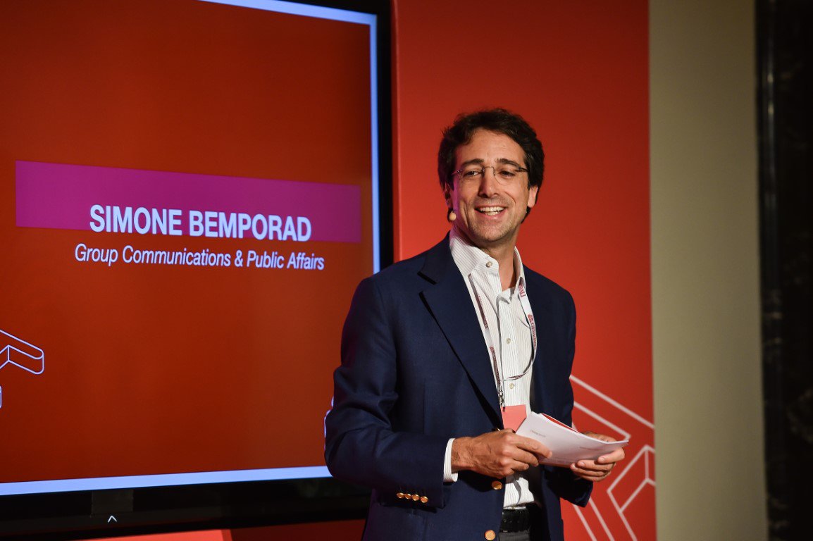 GENERALI's tweet photo. "Sustainability literacy, project management, advocacy capabilities: the three key competencies for a successful communication team nowadays." @SBemporad at Global Communications Council #GCC2019 #Generali2021 https://t.co/rMyGX8wixg