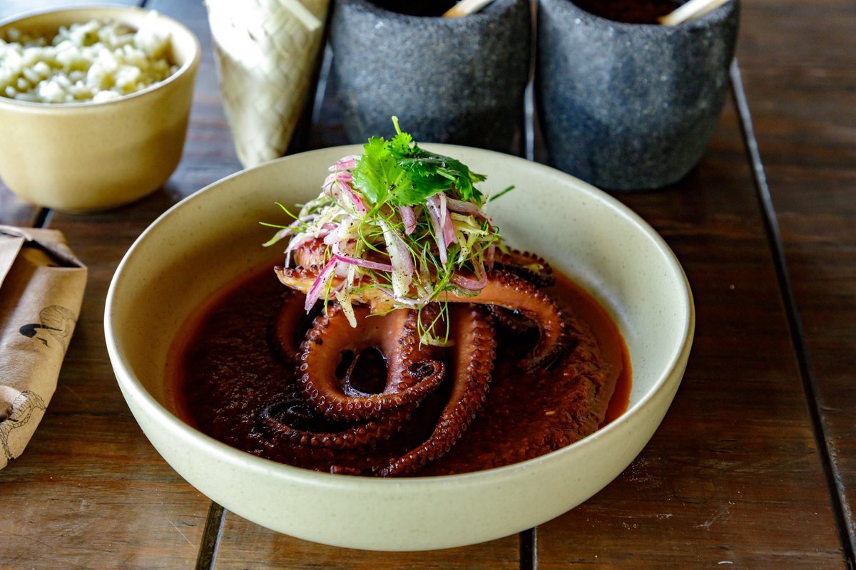 Cautivaremos todos tus sentidos con nuestro Pulpo a la leña en adobo “de la abuela” ⚓

⇢Con ensaladita de hinojo, orégano y limón acompañado de arroz del día y tortillas.

#PuntaCorcho #PuertoMorelos #Restaurante #Food #Gastronomia #Momentos #Instafood #FoodPorn #culinary