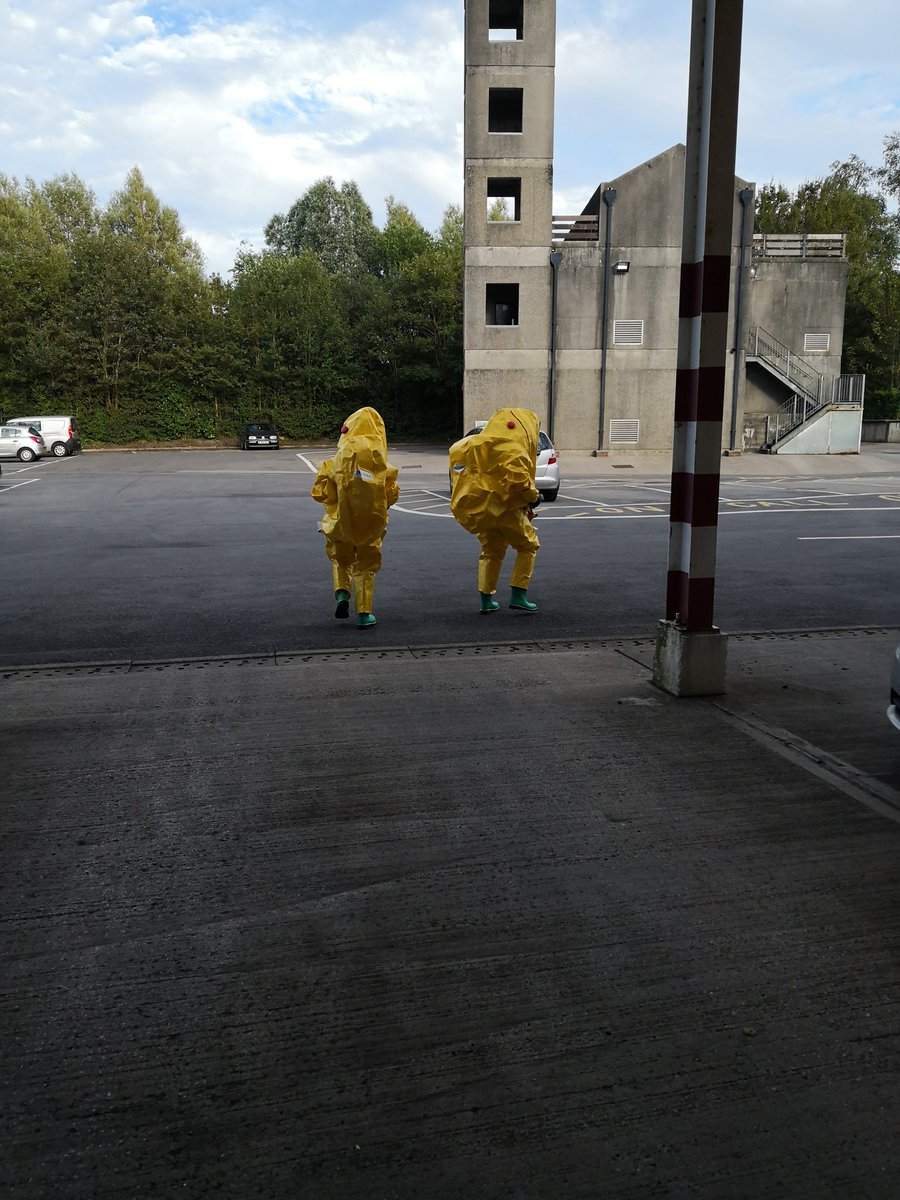 MorristonFire's tweet photo. Blue Watch have been training with Gas Tight Suits this evening after an update from @MAWWORM1 #trainhardrescueeasy https://t.co/dYXBH0jvyi