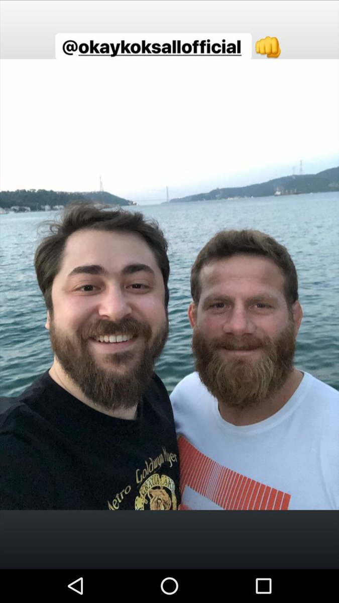 Bu buluşmalar fazla iyi yaa♥Yakında video geliyor demek oluyor bu herhalde🤗🌸 @OkayKksal6 <a href="/OzturkSemih/">Semih Öztürk</a> #OkayKöksal #SemihÖztürk #survivor2019