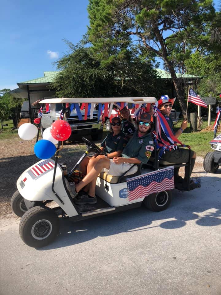 bsagulfstream's tweet photo. Week 3 of Tanah Keeta Summer Camp was a success! Our campers enjoyed Fourth of July festivities including our TK Parade and Fort Blanchard Twilight Party. Also this week was our TK Master Chef. Scouts learned to cook a wide array of dishes with a widely renowned chef! https://t.co/0EPVHslxay