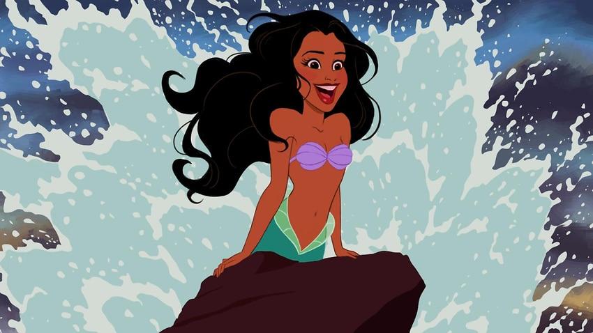 SkinWhatever's tweet image. Now that the little mermaid is black all y'all racist crying about cultural appropriation of a Denmark fairytale but didn't think twice about the cultural appropriation to cast Sebastian, an anthropomorphic crab with a Jamaican accent. #NotMyMermaid  #LittleMermaid #Blacktwitter