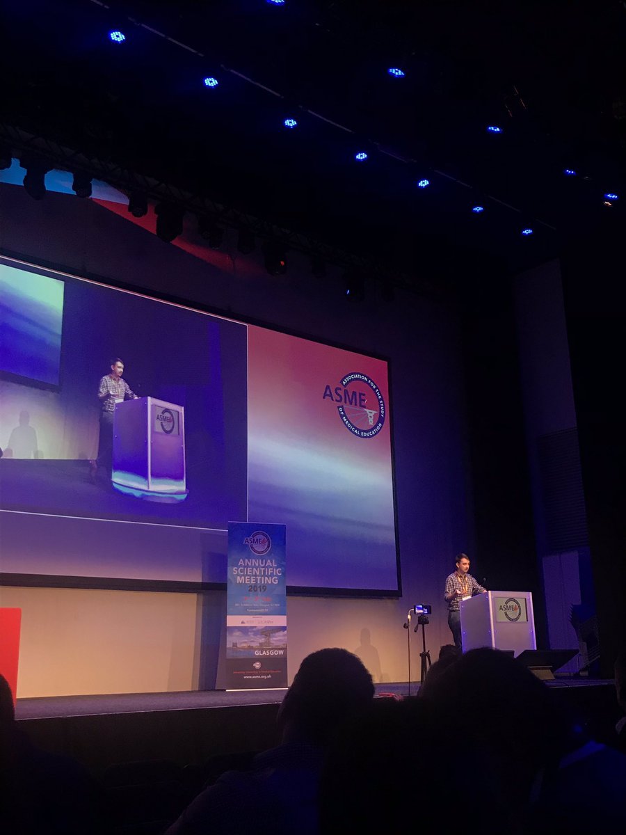 JonnyGucks's tweet photo. Such a great week at #asmeasm2019, fab job by the @asmeofficial team, especially the inspirational @DrJenn_Hallam! Highlights include @NabilahMayat’s perspectives on professional identities, seeing @tasme_uk gang &amp; quoting Thor in front of 300 people...mission accomplished ✅ https://t.co/LieXpDwH5I
