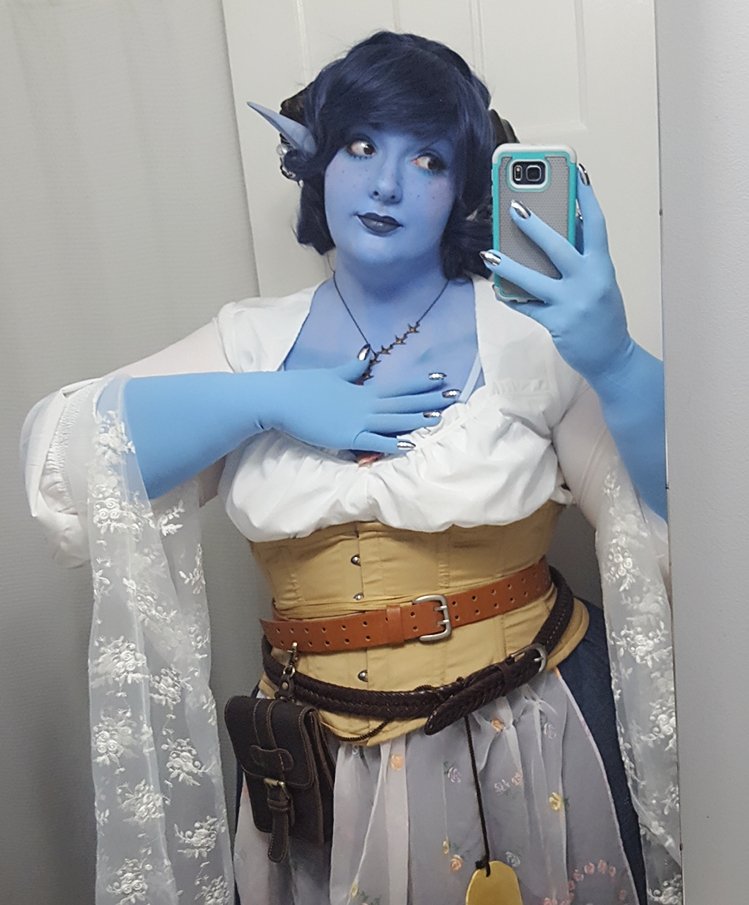 I feel like I'm really almost there with jester #coswip #CriticalRole #cosplay