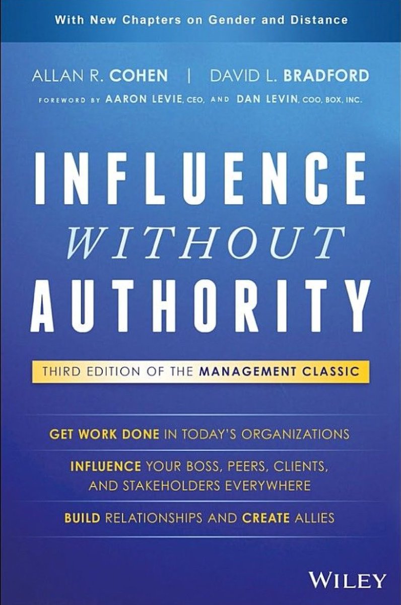 24a. Most influencing advice hails back to the Cohen-Bradford model because they're the dudes who wrote the 1989 book "Influence without Authority"The core concept is "reciprocity"