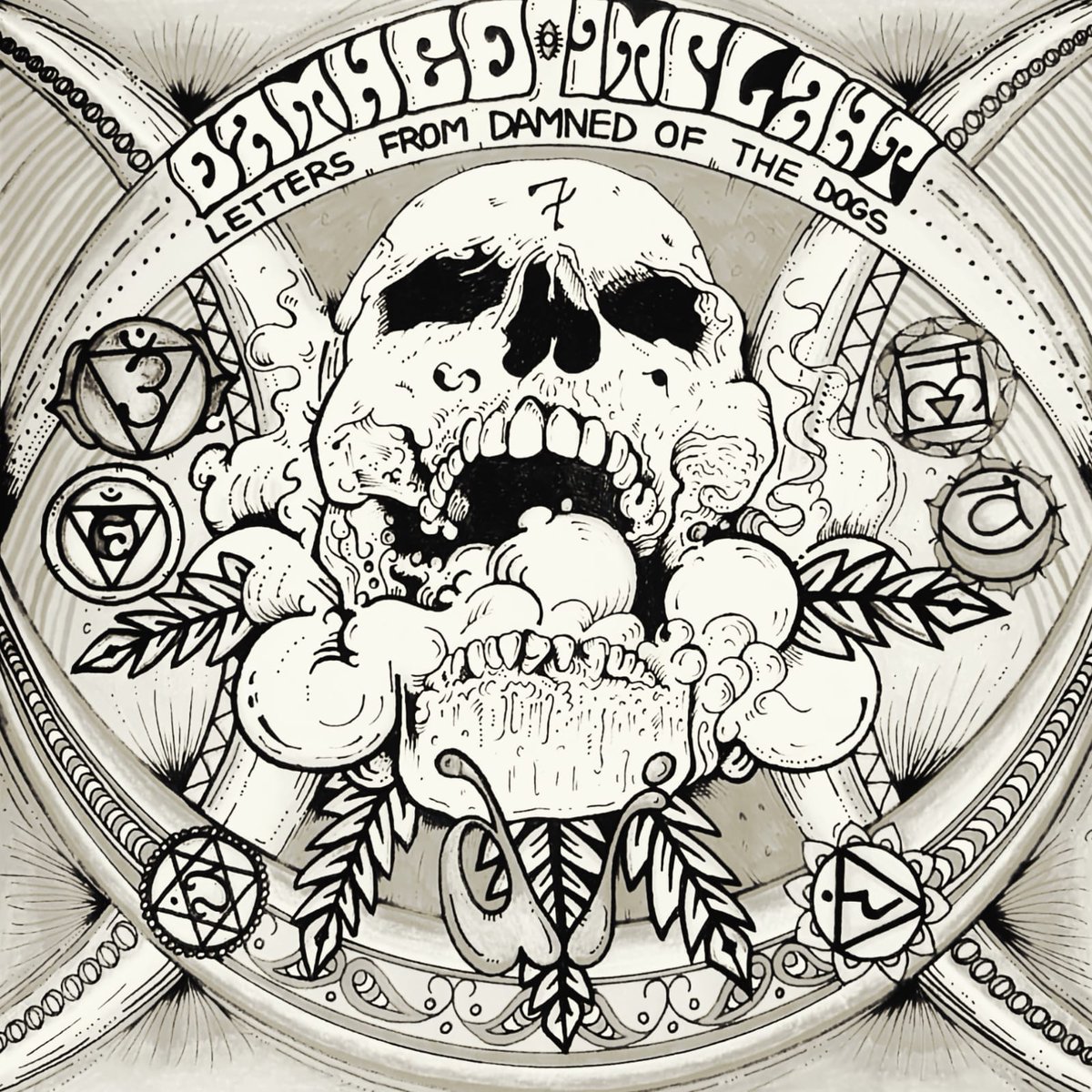 A sneaky peek at the new artwork for our upcoming album, "letters from damned of the dogs"
Recording starts 07/07/19
Watch this space