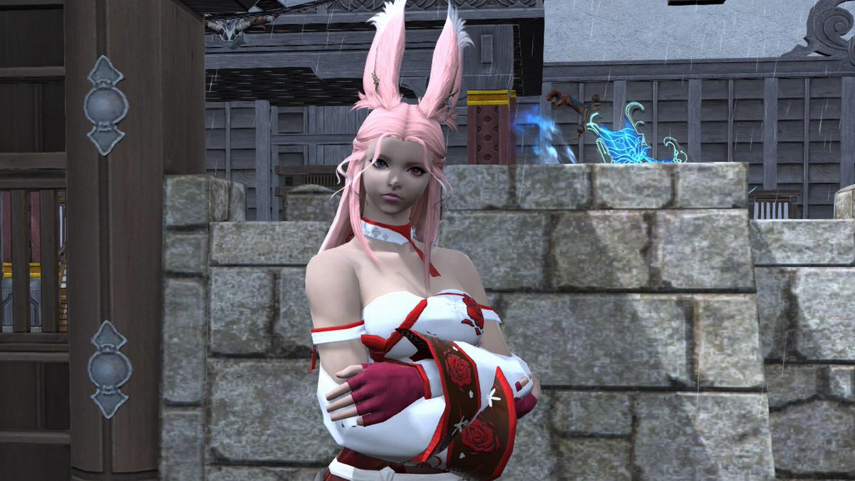 LocoSpiny's tweet image. 初めてのお買い物で幻想薬のついでに念願のライトニングセットも買ったは良いけど髪型使えねーじゃんorz
背デカくて服装も似合わねーし(´；ω；｀)
立ってるだけで美しいから忘れる事にする......