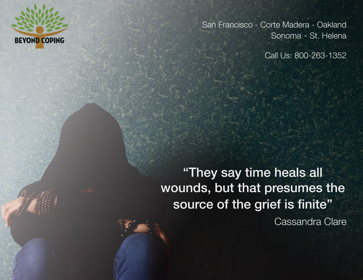 BeyondCoping's tweet photo. Does time heal all the wounds?
#BeyondCoping #Psychotherapy #Diagnosis #Anxiety #Depression #EatingDisorders #MentalIllness #Cancertreatment #lossofsexlife #postpartumdepression #endoflifeissues #Diagnosis #infertility #bodyissues #dementia #Grief #GetHelp https://t.co/lcEIJcMuY3