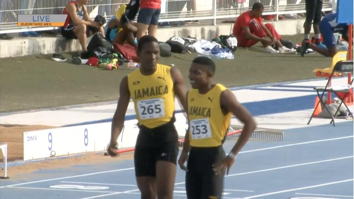 MileSplitNY's tweet photo. Still awaiting official time confirmation, but @fltrack Sean Hewitt has won his heat of the 400H, right around 52sec, down at the NACAC Champs. https://t.co/ZwuUaBT44H