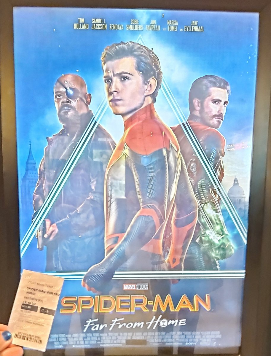 Indr1607's tweet photo. Movie time with @oja_bella
4dx3D Spider-Man : Far From Home
#SpiderManFarFromHome
#cgv4dx https://t.co/WLQnJuuurG