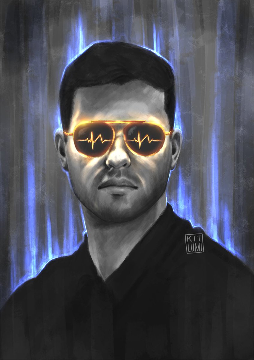 BBMonarch's tweet image. Drawing I did abit back of @DavidLCastro_ (originally for #thosbe, but went for another).