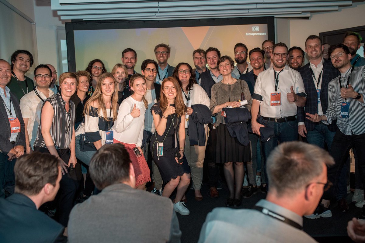 #Intrapreneurship powered by <a href="/DB_Presse/">Deutsche Bahn AG</a> in einem Bild 👏🚀