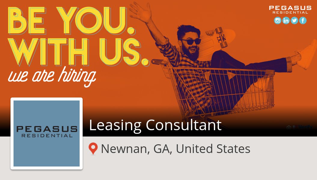 LostMountainGA's tweet photo. Apply now to work for #PegasusResidential as #Leasing #Consultant! (#Newnan) #job https://t.co/gptus60YDM #pegasuspower #wemakepigsfly https://t.co/R99kOMzkZR