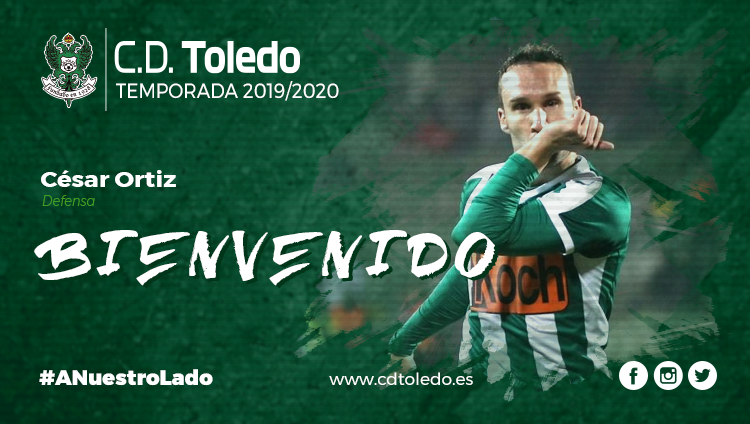 CD_Toledo's tweet photo. 🚨 OFICIAL 🚨 | César Ortiz, nuevo jugador del #CDToledo

👉 https://t.co/Gmt2fvVndM

#ANuestroLado 💚⚪️ https://t.co/qJaAylSyqA